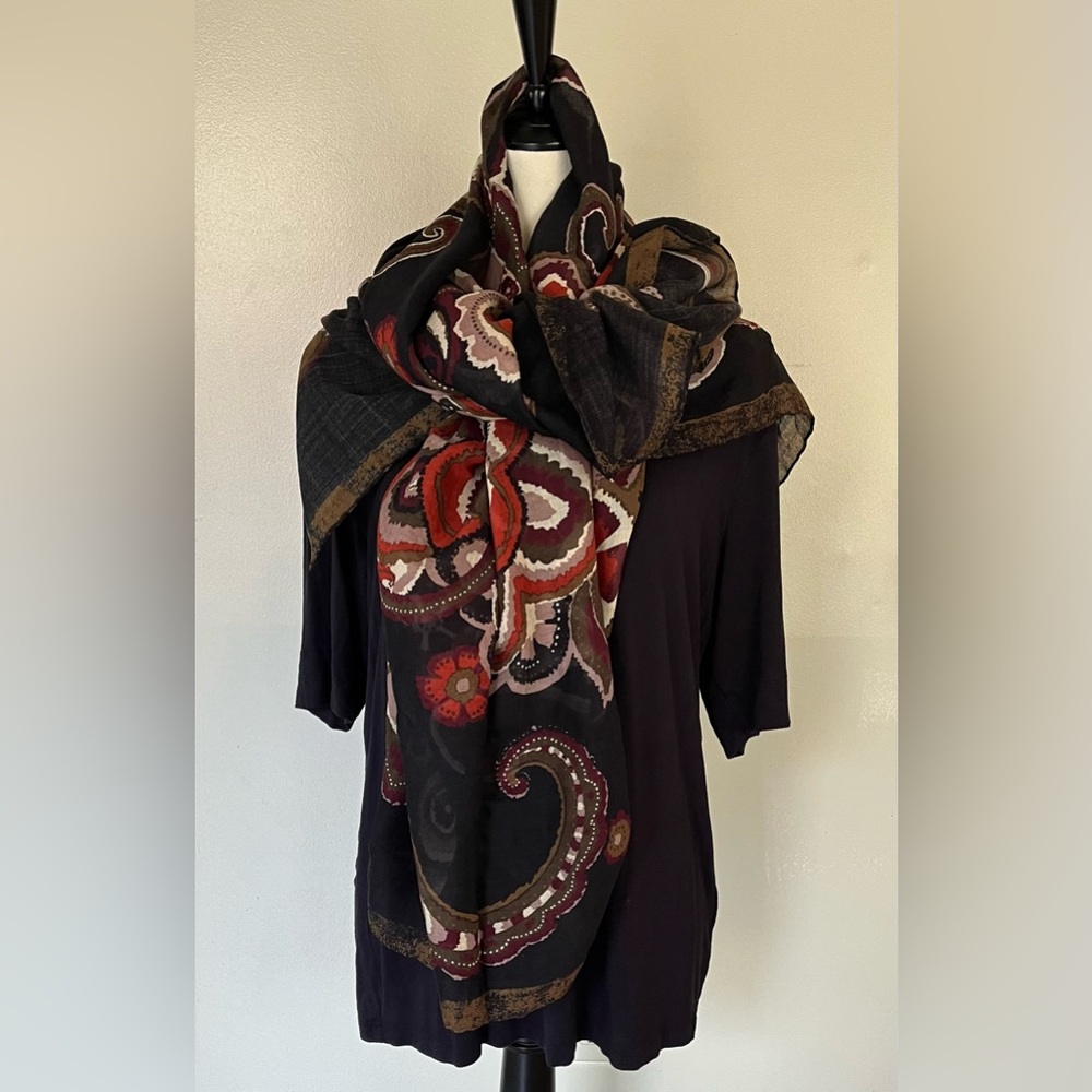lafayette 148 new york cashmere silk scarf